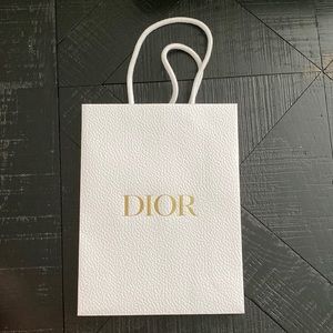 Dior gift bag